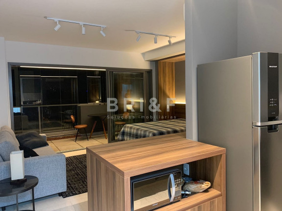Imagem Apartamento com 1 Quarto para Alugar, 40 m² em Brooklin Paulista - São Paulo Imagem Apartamento com 1 Quarto para Alugar, 40 m² em Brooklin Paulista - São Paulo