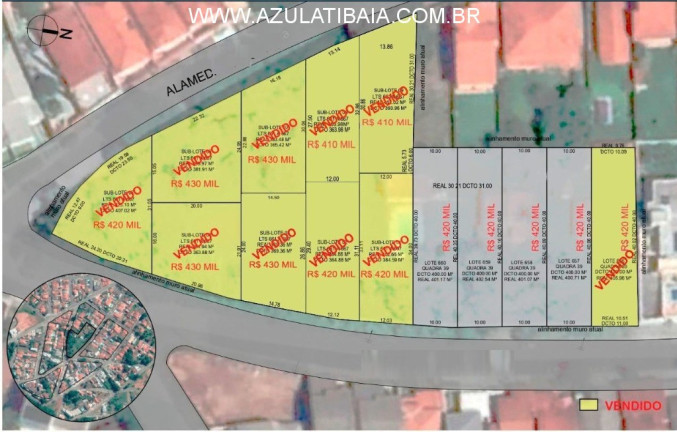 Imagem Terreno à Venda, 400 m² em Jardim Do Lago - Atibaia Imagem Terreno à Venda, 400 m² em Jardim Do Lago - Atibaia