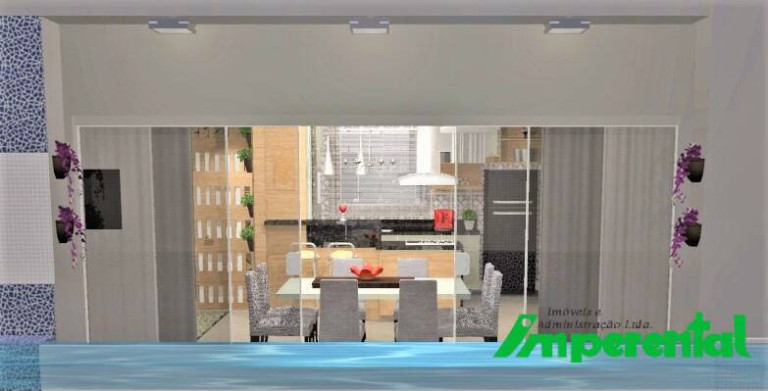 Imagem Casa com 3 Quartos à Venda, 109 m² em Embaré - Santos Imagem Casa com 3 Quartos à Venda, 109 m² em Embaré - Santos