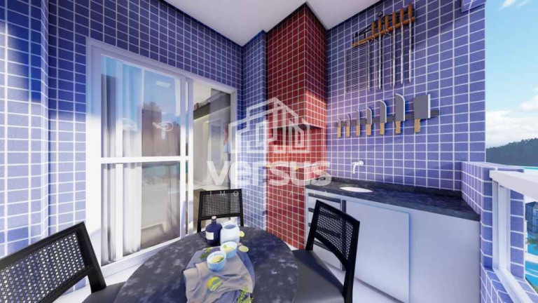 Imagem Apartamento com 1 Quarto à Venda, 66 m² em Vila Guilhermina - Praia Grande