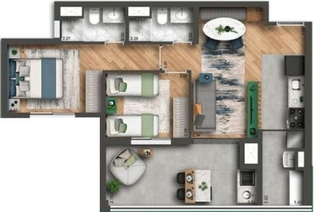 Imagem Imóvel com 3 Quartos à Venda, 69 m² em Chácara Klabin - São Paulo Imagem Imóvel com 3 Quartos à Venda, 69 m² em Chácara Klabin - São Paulo