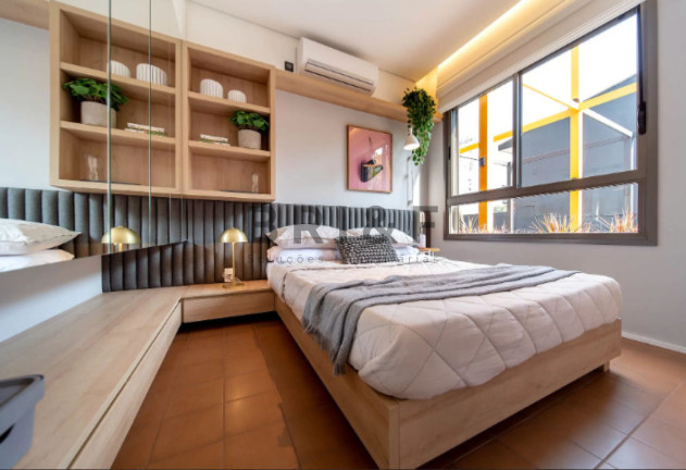 Apartamento com 2 Quartos à Venda, 37 m² em Santo Amaro - São Paulo