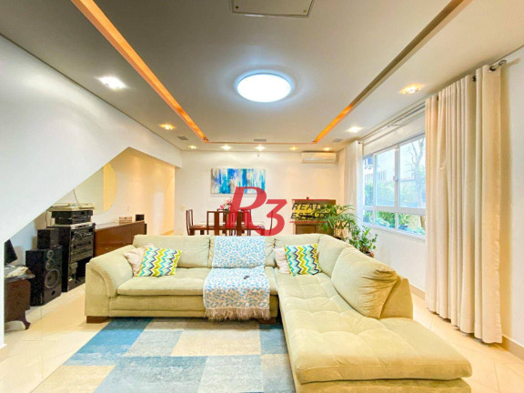 Imagem Casa com 3 Quartos à Venda, 165 m² em Embaré - Santos Imagem Casa com 3 Quartos à Venda, 165 m² em Embaré - Santos