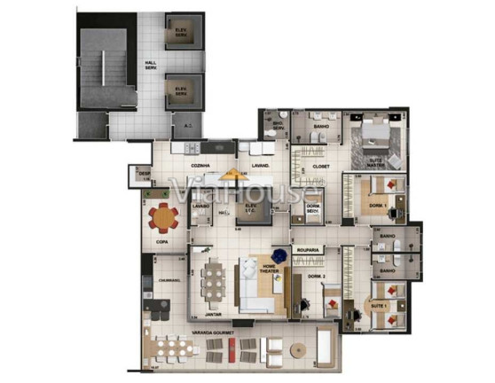 Imagem Apartamento com 3 Quartos à Venda, 200 m² em Jardim Botânico - Ribeirão Preto Imagem Apartamento com 3 Quartos à Venda, 200 m² em Jardim Botânico - Ribeirão Preto