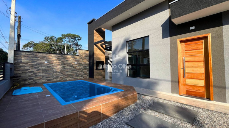 Imagem Casa com 3 Quartos à Venda, 77 m² em Centro - Itapoá Imagem Casa com 3 Quartos à Venda, 77 m² em Centro - Itapoá