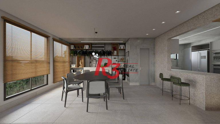 Imagem Apartamento com 4 Quartos à Venda, 180 m² em Boqueirão - Santos