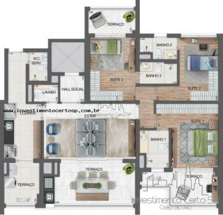 Imagem Apartamento com 3 Quartos à Venda, 136 m² em Vila Mariana - São Paulo Imagem Apartamento com 3 Quartos à Venda, 136 m² em Vila Mariana - São Paulo