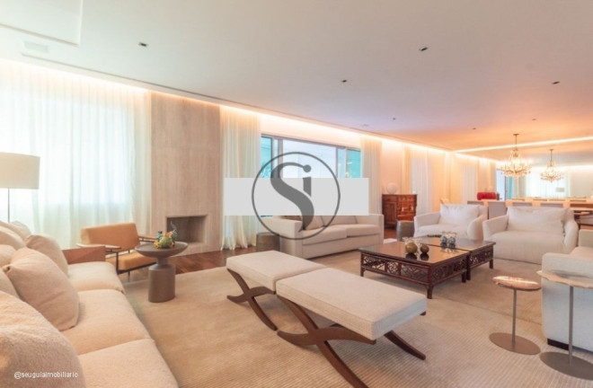 Imagem Apartamento com 4 Quartos para Alugar, 552 m² em Itaim Bibi - São Paulo