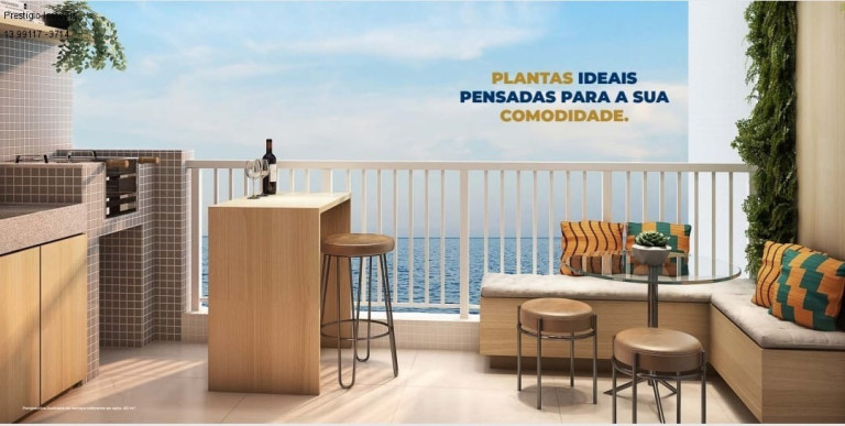 Imagem Apartamento com 2 Quartos à Venda, 49 m² em Balneario Umurama - Mongaguá