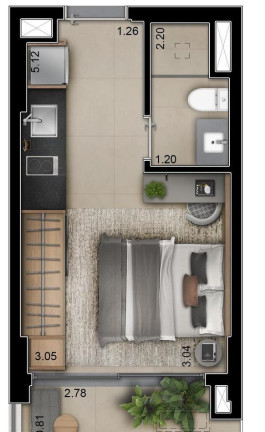 Imagem Imóvel com 1 Quarto à Venda, 25 m² em Vila Nova Conceição - São Paulo Imagem Imóvel com 1 Quarto à Venda, 25 m² em Vila Nova Conceição - São Paulo