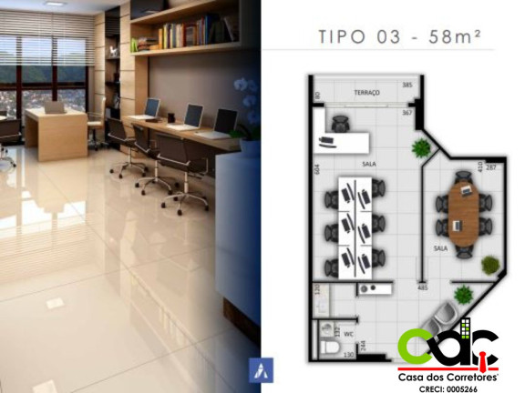 Imagem Imóvel Comercial à Venda, 40 m² em Centro - Poços De Caldas