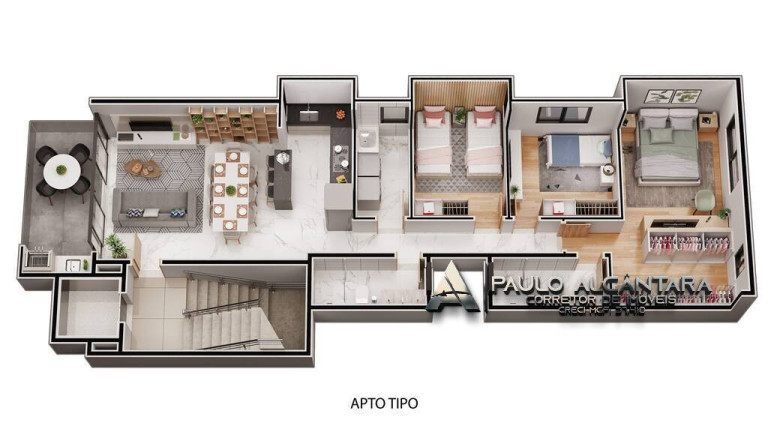 Imagem Apartamento com 4 Quartos à Venda, 215 m² em Cidade Nobre - Ipatinga