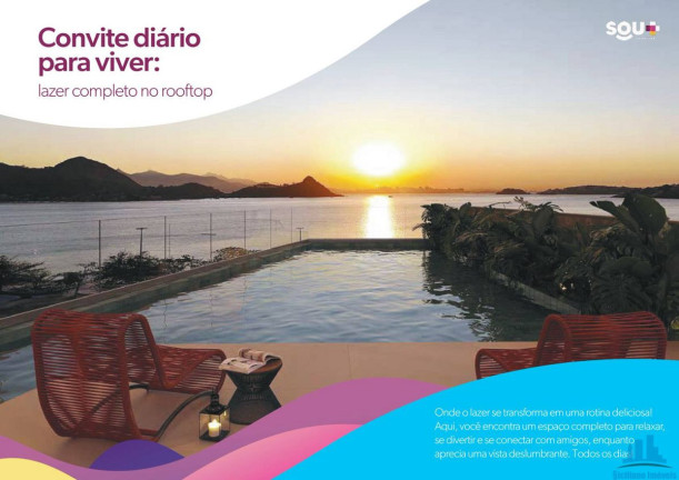 Imagem Apartamento com 1 Quarto à Venda, 50 m² em Charitas - Niterói Imagem Apartamento com 1 Quarto à Venda, 50 m² em Charitas - Niterói