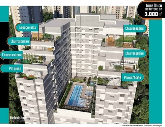 Imagem Imóvel com 1 Quarto à Venda, 26 m² em Morumbi - São Paulo Imagem Imóvel com 1 Quarto à Venda, 26 m² em Morumbi - São Paulo