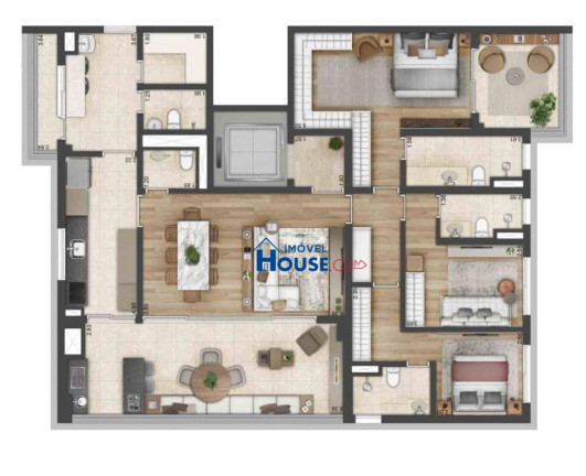 Imagem Apartamento com 3 Quartos à Venda, 173 m² em Perdizes - São Paulo Imagem Apartamento com 3 Quartos à Venda, 173 m² em Perdizes - São Paulo
