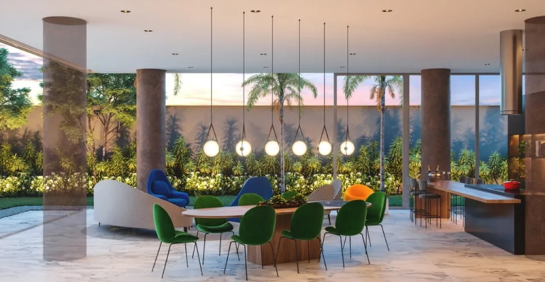 Imagem Apartamento com 1 Quarto à Venda, 61 m² em Moema - São Paulo