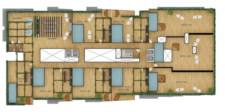 Imagem Cobertura com 3 Quartos à Venda, 206 m² em Areia Dourada - Cabedelo Imagem Cobertura com 3 Quartos à Venda, 206 m² em Areia Dourada - Cabedelo