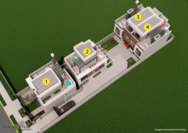 Imagem Casa com 3 Quartos à Venda, 146 m² em água Verde - Curitiba