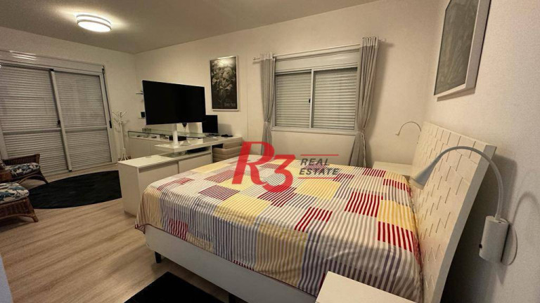 Imagem Apartamento com 3 Quartos para Alugar, 181 m² em Gonzaga - Santos Imagem Apartamento com 3 Quartos para Alugar, 181 m² em Gonzaga - Santos