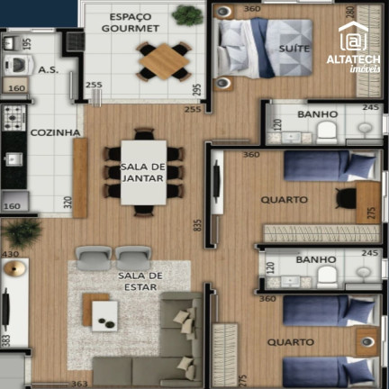 Imagem Imóvel com 3 Quartos à Venda, 93 m² em Jardim Elvira Dias - Poços De Caldas Imagem Imóvel com 3 Quartos à Venda, 93 m² em Jardim Elvira Dias - Poços De Caldas