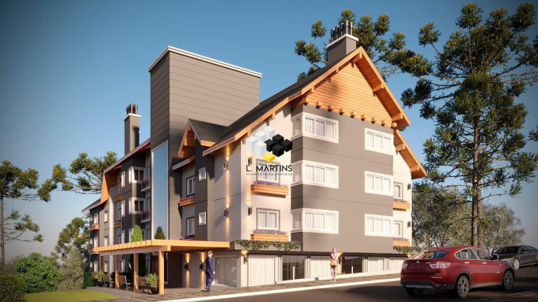Imagem Apartamento com 1 Quarto à Venda, 56 m² em Moura - Gramado Imagem Apartamento com 1 Quarto à Venda, 56 m² em Moura - Gramado