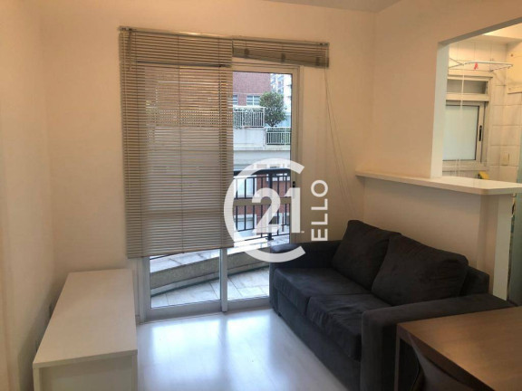 Imagem Apartamento com 1 Quarto para Alugar, 37 m² em Vila Nova Conceição - São Paulo