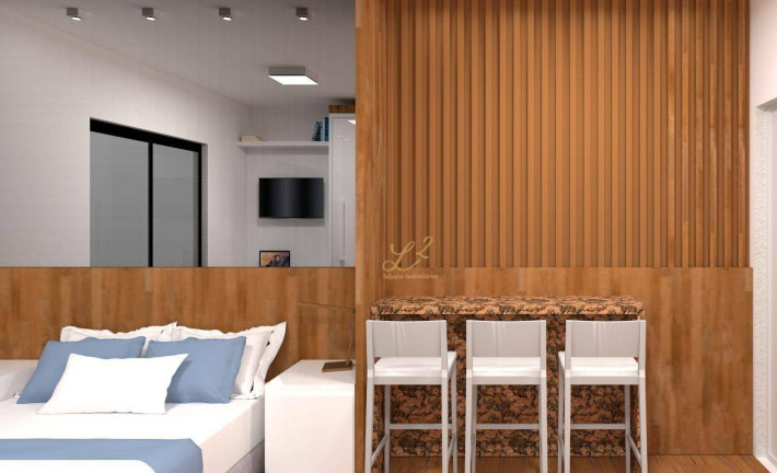 Imagem Studio com 1 Quarto à Venda, 17 m² em Portão - Curitiba Imagem Studio com 1 Quarto à Venda, 17 m² em Portão - Curitiba