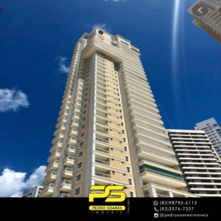 Apartamento com 4 Quartos à Venda, 325 m² em Altiplano Cabo Branco - João Pessoa