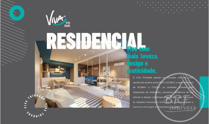 Imagem Apartamento com 1 Quarto à Venda, 35 m² em Trindade - Florianópolis Imagem Apartamento com 1 Quarto à Venda, 35 m² em Trindade - Florianópolis