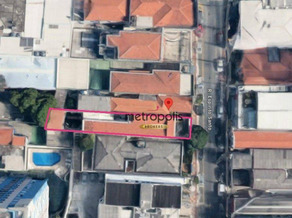 Terreno à Venda, 300 m² em Santo Antônio - São Caetano Do Sul