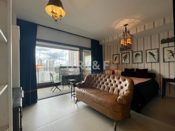 Imagem Apartamento com 1 Quarto para Alugar, 41 m² em Brooklin - São Paulo Imagem Apartamento com 1 Quarto para Alugar, 41 m² em Brooklin - São Paulo