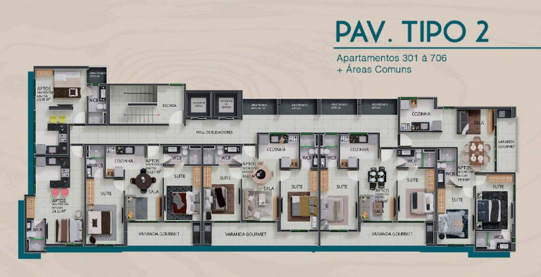 Imagem Apartamento com 2 Quartos à Venda, 57 m² em Jardim Oceania - João Pessoa