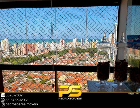 Imagem Apartamento com 3 Quartos à Venda, 125 m² em Brisamar - João Pessoa Imagem Apartamento com 3 Quartos à Venda, 125 m² em Brisamar - João Pessoa