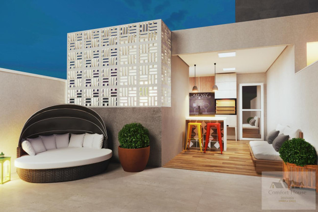 Imagem Cobertura com 2 Quartos à Venda, 92 m² em Vila Assunção - Santo André Imagem Cobertura com 2 Quartos à Venda, 92 m² em Vila Assunção - Santo André