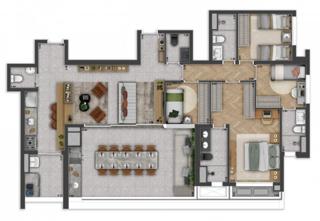 Imagem Apartamento com 4 Quartos à Venda, 140 m² em Vila Mariana - São Paulo Imagem Apartamento com 4 Quartos à Venda, 140 m² em Vila Mariana - São Paulo