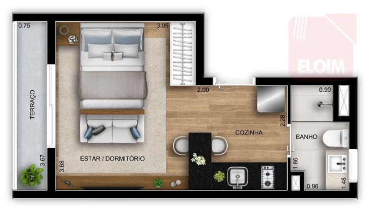 Imagem Apartamento com 1 Quarto à Venda, 24 m² em Vila Madalena - São Paulo Imagem Apartamento com 1 Quarto à Venda, 24 m² em Vila Madalena - São Paulo