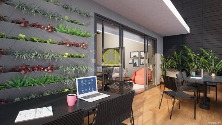 Imagem Studio com 1 Quarto à Venda, 28 m² em Portão - Curitiba Imagem Studio com 1 Quarto à Venda, 28 m² em Portão - Curitiba