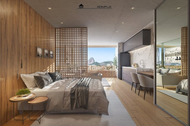 Imagem Apartamento com 1 Quarto à Venda, 77 m² em Humaitá - Rio De Janeiro