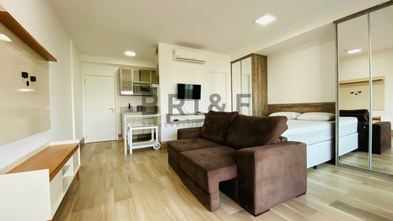 Imagem Apartamento com 1 Quarto para Alugar, 41 m² em Brooklin - São Paulo Imagem Apartamento com 1 Quarto para Alugar, 41 m² em Brooklin - São Paulo