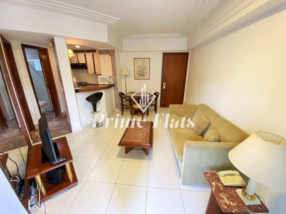 Imagem Apartamento com 1 Quarto para Alugar, 40 m² em Itaim Bibi - São Paulo Imagem Apartamento com 1 Quarto para Alugar, 40 m² em Itaim Bibi - São Paulo