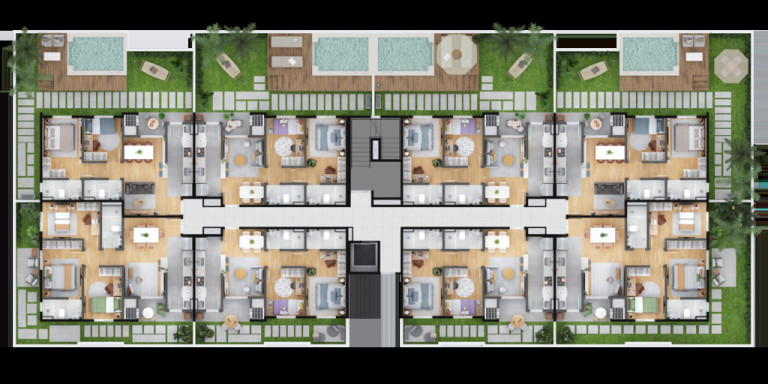 Imagem Apartamento com 3 Quartos à Venda, 64 m² em Hauer - Curitiba
