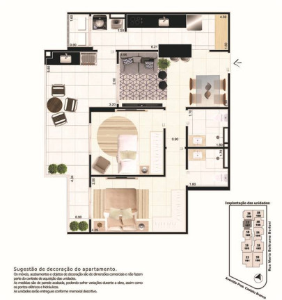 Imagem Apartamento com 2 Quartos à Venda, 77 m² em Guilhermina - Praia Grande