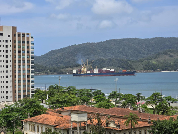 Imagem Apartamento com 3 Quartos à Venda, 133 m² em Aparecida - Santos Imagem Apartamento com 3 Quartos à Venda, 133 m² em Aparecida - Santos