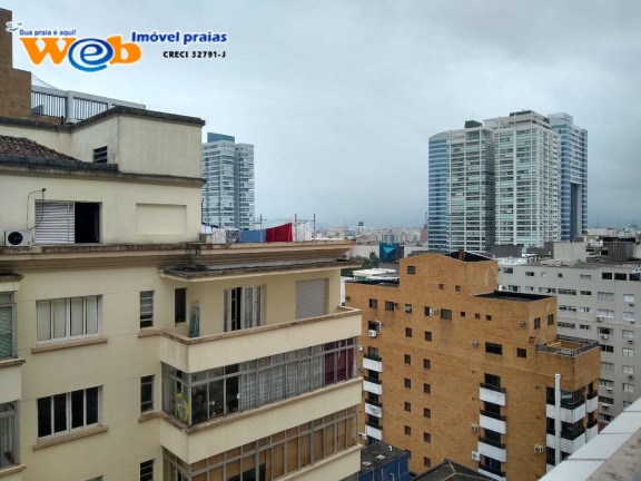 Imagem Apartamento com 2 Quartos à Venda, 80 m² em Aparecida - Santos