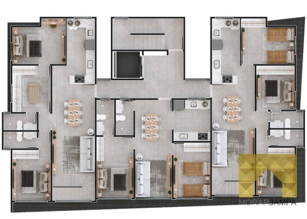 Imagem Apartamento com 2 Quartos à Venda, 56 m² em Bessa - João Pessoa Imagem Apartamento com 2 Quartos à Venda, 56 m² em Bessa - João Pessoa