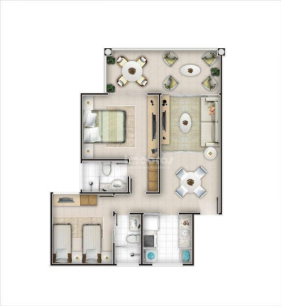 Imagem Apartamento com 2 Quartos à Venda, 68 m² em Porto Das Dunas - Aquiraz Imagem Apartamento com 2 Quartos à Venda, 68 m² em Porto Das Dunas - Aquiraz
