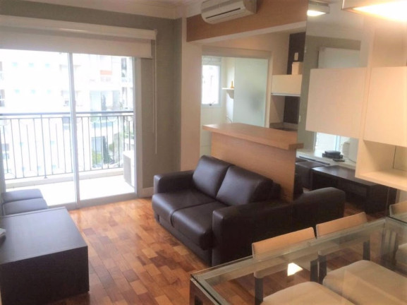 Apartamento com 1 Quarto para Alugar, 50 m² em Vila Nova Conceição - São Paulo