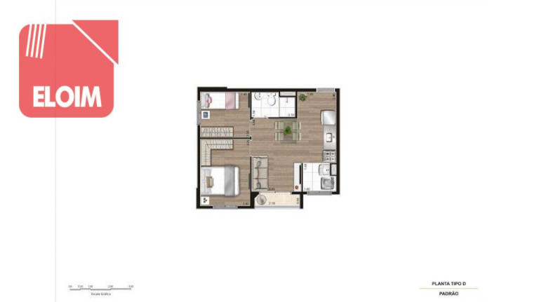 Imagem Apartamento com 2 Quartos à Venda, 37 m² em Barra Funda - São Paulo Imagem Apartamento com 2 Quartos à Venda, 37 m² em Barra Funda - São Paulo
