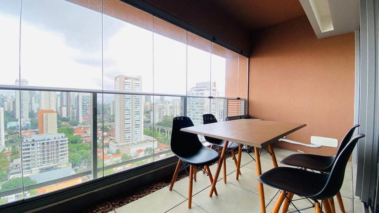 Imagem Apartamento com 1 Quarto para Alugar, 40 m² em Brooklin Paulista - São Paulo Imagem Apartamento com 1 Quarto para Alugar, 40 m² em Brooklin Paulista - São Paulo