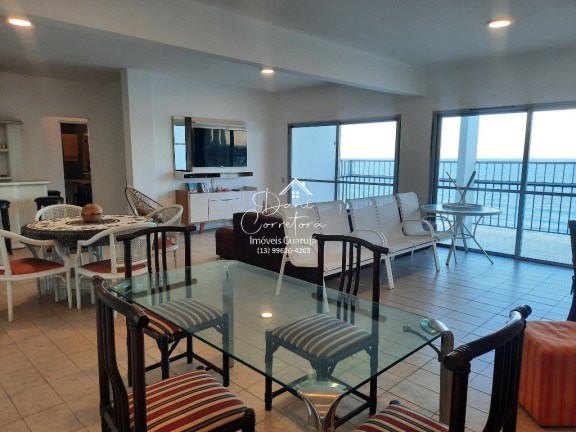 Apartamento com 5 Quartos para Alugar, 280 m² em Pitangueiras - Guarujá